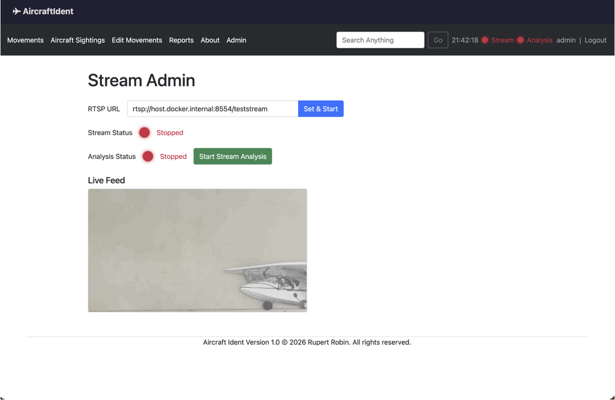 Stream view